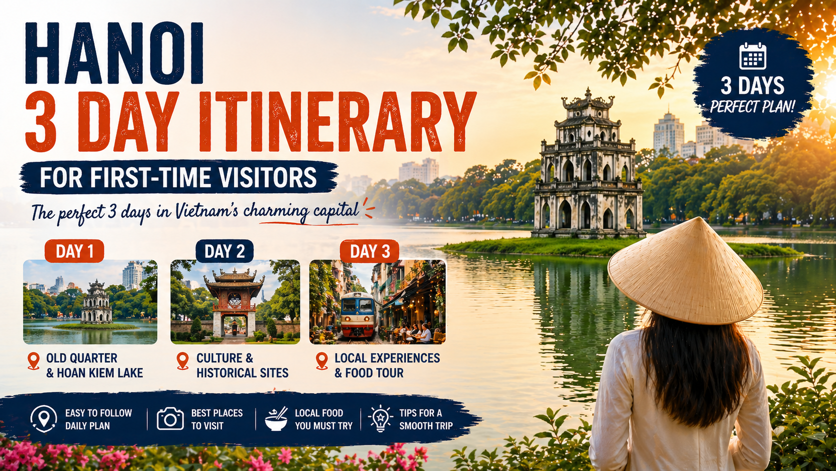 Hanoi 3-Day Itinerary for First-Time Visitors (2026)